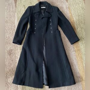 Vintage Emporio Armani Italy Tailored Long Coat Jacket size 38 XS